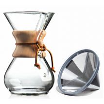 Chemex Coffee Maker (6 cups) and Able Kone Permanent Filter