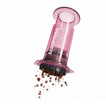 Aeropress - AeroPress Clear Portable Coffee Maker in Pink