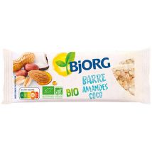 Bjorg - Barre amandes et coco rhd Bio 25g x30 - BJORG