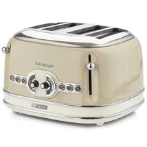 Ariete - Grille Pain - Vintage 156 4 fentes Beige - 00C015604AR0 - ARIETE