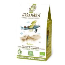 TerraMoka - Terramoka 'Arthur' biodegradable coffee Nespresso Compatible Capsules x 15 - Brazil