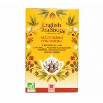 English Tea Shop - Assortiment d'infusions Bio - 4 x 5 mélanges de sachets - ENGLISH TEA SHOP