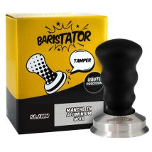Baristator - Tamper café BARISTATOR 58.6mm haute précision manche Aluminium noir