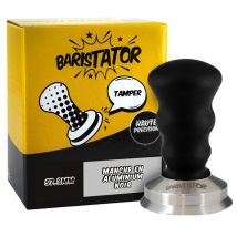 Baristator - Tamper café BARISTATOR 57.3 mm haute précision manche Aluminium noir