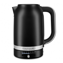 KitchenAid - Bouilloire Kitchenaid 5KEK1701EBM à température réglable de 1,7L - Couleur Noir Réglisse