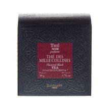 Thé des Mille Collines spicy black tea - 25 Cristal sachets - Dammann Frères - Flavoured Teas/Infusions