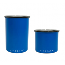 Lot Boîte De Conservation Métal Bleu Klein Mat 250 Gr Et 500 Gr - Airscape