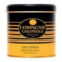 Compagnie & Co - Luxury lemon black tea - 100g loose leaf tea in tin - Compagnie Coloniale - China