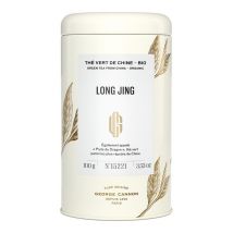 George Cannon Tea - George Cannon Long Jing organic green tea - 100g loose leaf in metal tin - China