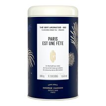 George Cannon Tea - "Paris est une Fête" - Organic flavoured green tea - 100g loose leaf tea - George Cannon - India