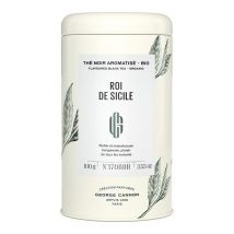 George Cannon Tea - George Cannon 'Roi de Sicile' Organic Earl Grey tea - 100g loose leaf in tin - China