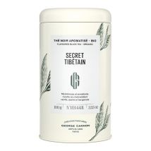 George Cannon - Boîte Thés Noir et Vert Jasmin Secret Tibétain Bio - Vrac 100 g - GEORGE CANNON - Chine
