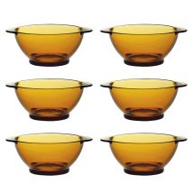 Duralex - 6 bols oreilles couleur vermeil 51cl - Duralex