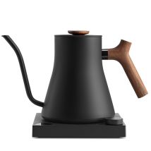 Fellow - Bouilloire Stagg EKG Pro noir mat/érable 0.9L - FELLOW