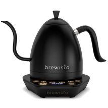 Brewista - Bouilloire col de cygne Artisan Gooseneck Black/Black 1L - Brewista