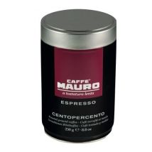 Caffè Mauro Ground Coffee Espresso Centopercento - 250g - Big Brand Coffees