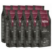 10 Kg Café en grain pour professionnels 100% Arabica Centopercento - Caffe Mauro - Café Italien