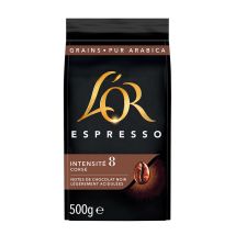 L'Or Espresso Coffee Beans - 500g - Big Brand Coffees
