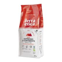 Café Michel - Terra Etica Organic Coffee Beans Espresso 2 Continents - 500g - Colombia