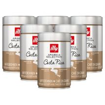 Café Illy - 6 x 250 g - Café en grain - Arabica Sélection Costa Rica - ILLY - Costa Rica