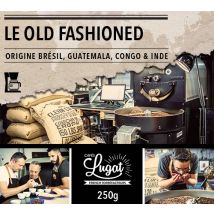 Ground coffee for filter coffee machines: Le Old Fashioned (A traditional blend from yesteryear) - 250gr - Cafés Lugat - Exceptional coffee