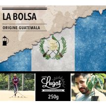 Cafés Lugat - Ground coffee for French press coffee makers: Guatemala - Huehuetenango - La Bolsa - 250gr - Lionel Lugat - Exceptional coffee