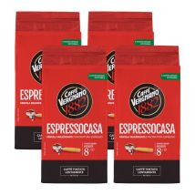 4 x 250 g - Café moulu - Espresso Casa - CAFFÈ VERGNANO - Café de Grandes Marques