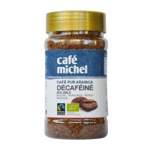 Café Michel - 100g - Café soluble - Décaféiné Bio - CAFE MICHEL