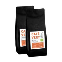 Café Compagnie - Organic Green Coffee Beans From Mexico Altura Region - Water Decaffeinated - 2 x 500g - Mexico,Mexico
