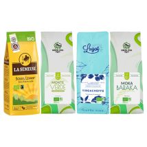 Pack découverte - Bio torréfié en Europe - 1 kg de cafés en grains - Café Bio