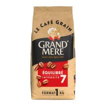 1 kg - Café en grain - Equilibré - GRAND MERE - Sélection Violet (Grandes Marques)