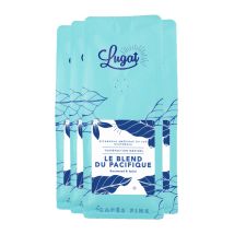 Cafés Lugat. - 4 x 250 g - Café en grain - Le Blend du Pacifique - LUGAT - Nicaragua