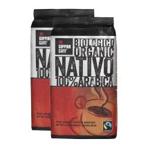 2 x 1 kg - Café en grain - Nativo 100% Arabica Bio - GOPPION CAFFÈ - Café Italien