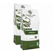 2 x 1 kg - Café en grain Aymara BIO - Green Lion Coffee - Café Bio