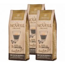 Cafés Novell - Novell Organic Coffee Beans Cremoso - 3 x 250g - Big Brand Coffees