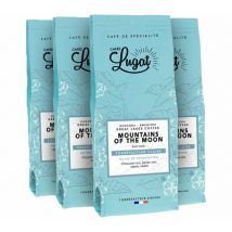 Cafés Lugat Mountains of the Moon Specialty Coffee Beans from Uganda - 4x 250g - Uganda