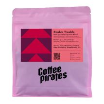 Coffee Pirates Organic Coffee Beans - Double Trouble - 250g - Brazil