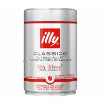 Illy Classico Espresso Coffee Beans - 250g tin - Big Brand Coffees