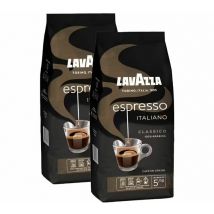 Lavazza Coffee Beans Espresso Italiano - 2x500g - Big Brand Coffees,Big brand