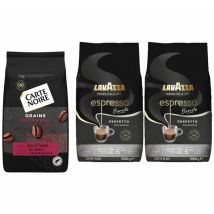 Lavazza - 3 kg - Cafés en grain Espresso Barista Perfetto/Espresso - Lavazza-Carte Noire