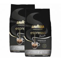 Lavazza - 2 x 1 kg - Café en grain Espresso Barista Perfetto - Lavazza