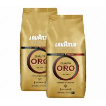 Lavazza Qualita Oro Coffee Beans - 2x1kg - Big Brand Coffees