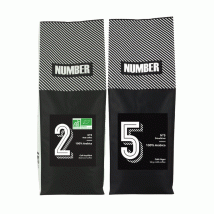 Number - 2kg café en grain bio 100% Arabica Number N°2 et 5 - Number