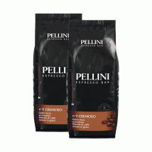 Pellini N°9 Cremoso Coffee Beans Arabica/Robusta Blend - 2 x 1kg