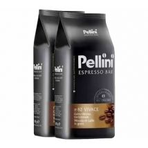 Café Pellini - 2 kg Café en grain Espresso Bar Vivace N°82 - Pellini