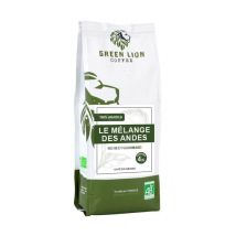 6 kKg Café en grain bio pour professionnels Le Mélange des Andes- Green Lion Coffee - Sélection Verte (Bio)