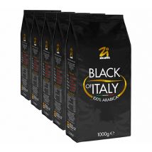 Zicaffè - 5 Kg Café en grains pour professionnels 100% Arabica Black of Italy - ZICAFFÈ