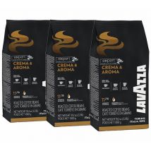 Lavazza Coffee Beans Crema & Aroma - 3 x 1kg - Italian Coffee