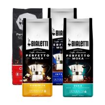 Bialetti Ground Coffee Classic Discovery Pack 4x250g - Decaffeinated coffee