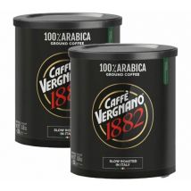 Caffè Vergnano - Café moulu Caffè Vergnano 100% Arabica Moka - 2 x 250g